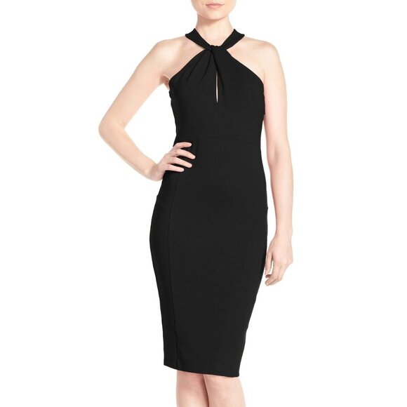 Felicity & Coco Dresses & Skirts - 🆕 FELICITY & COCO Halter Twist Dress Black Medium 6-8